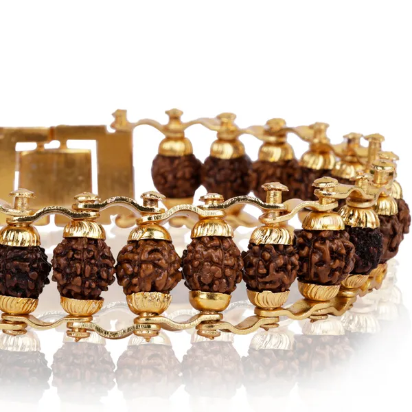 Gold_Plated_Modern_Rudraksha_Bracelet